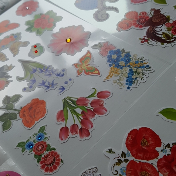 56 pcs Flower Design Thank You Stickers - Picture 17 of 17